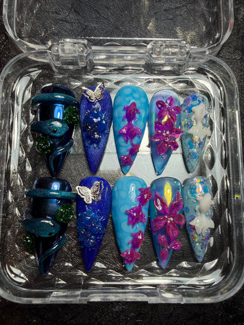 Ocean themed presson